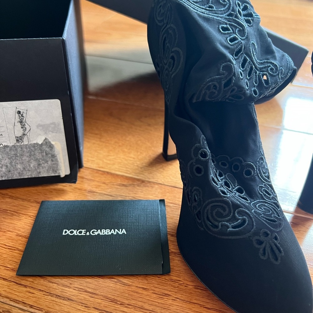Dolce and Gabbana Winter 2016 Runway Boots